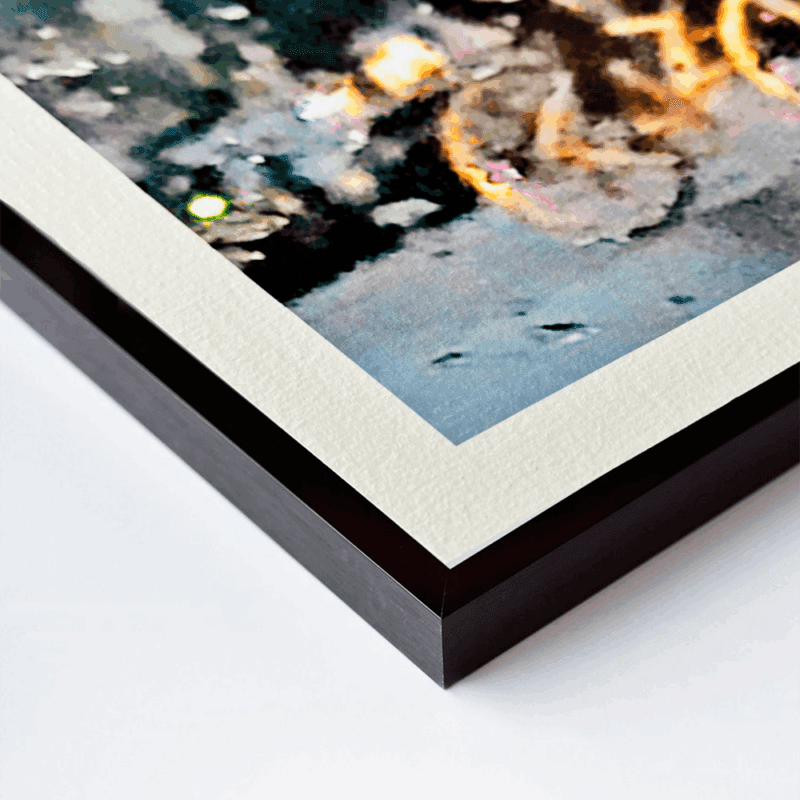 Nielsen aluminium noir mat 8mm